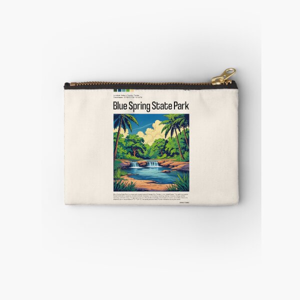 Item preview, Blue Spring State Park Poster (Florida), USA designed and sold by PinkandP.
