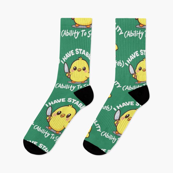 Item preview, I Have Stability Ability To Stab Funny Sarcastic Humor designed and sold by PatternFariss.