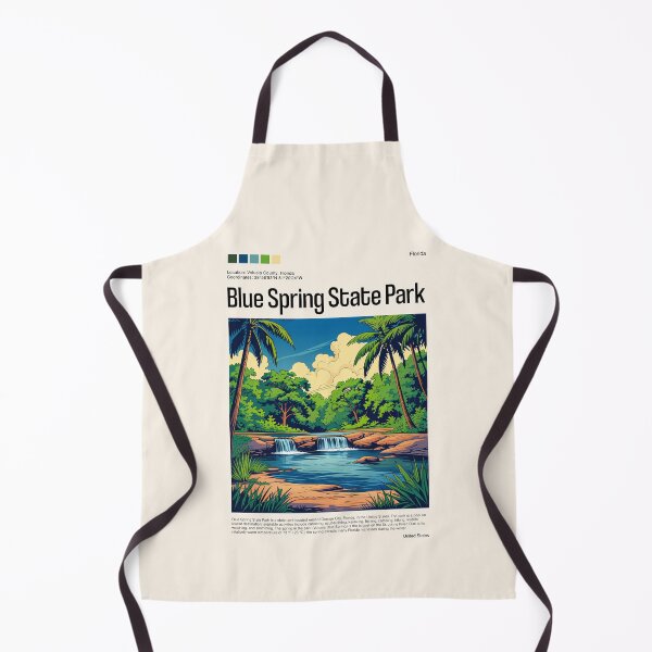 Item preview, Blue Spring State Park Poster (Florida), USA designed and sold by PinkandP.