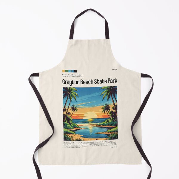 Item preview, Grayton Beach State Park Poster (Florida), USA designed and sold by PinkandP.