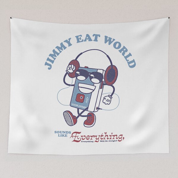 Item preview, jimmy eat world merch designed and sold by LouisBrun.