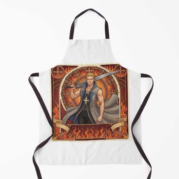 Item preview, Seifer in Alphonse Mucha Style designed and sold by Solace Sparkles.
