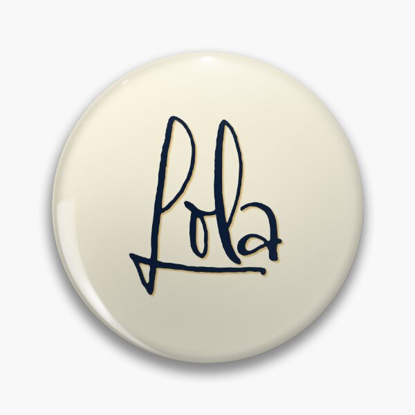 Item preview, LOLA personalized type design designed and sold by CharlottePlaceArt.