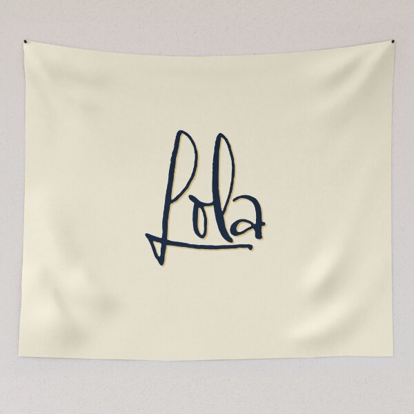Item preview, LOLA personalized type design designed and sold by CharlottePlaceArt.