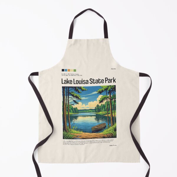 Item preview, Lake Louisa State Park Poster (Florida), USA designed and sold by PinkandP.