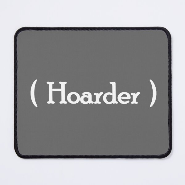 Item preview, Iconic Label - "Hoarder" White Lettering designed and sold by cousinbessie.
