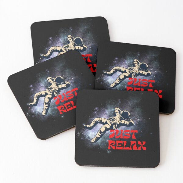 Item preview, Just Relax Astronaut Floating In Space Chill Galaxy Aesthetic designed and sold by SK ArtNest.