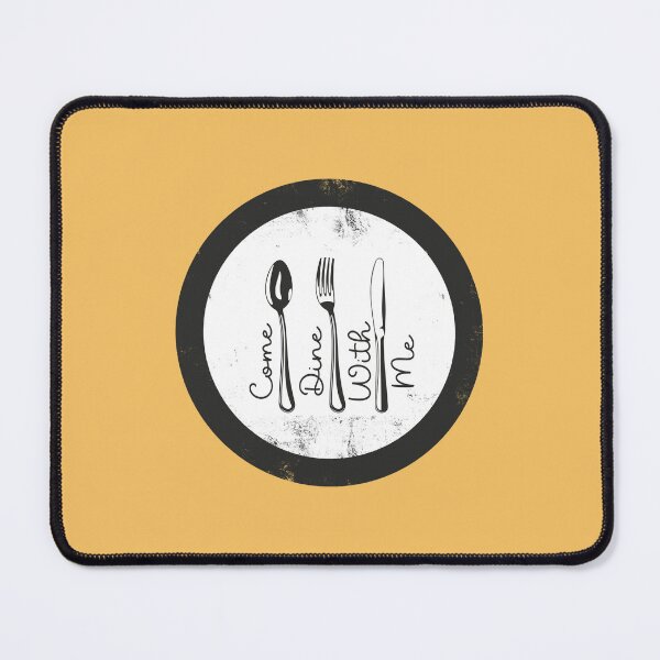 Item preview, Come Dine With Me - Utensils (on Yellow) designed and sold by PawsitiveMum3.
