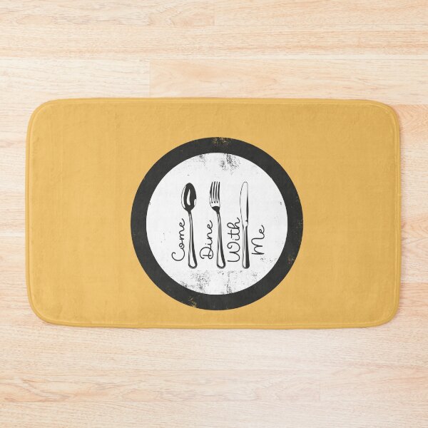 Item preview, Come Dine With Me - Utensils (on Yellow) designed and sold by PawsitiveMum3.