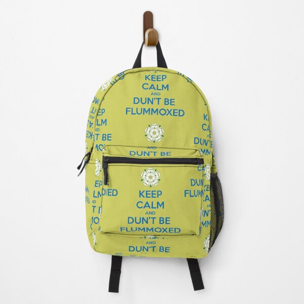 Item preview, Keep Calm and Dun't Be Flummoxed Yorkshire Dailect Blue designed and sold by taiche.