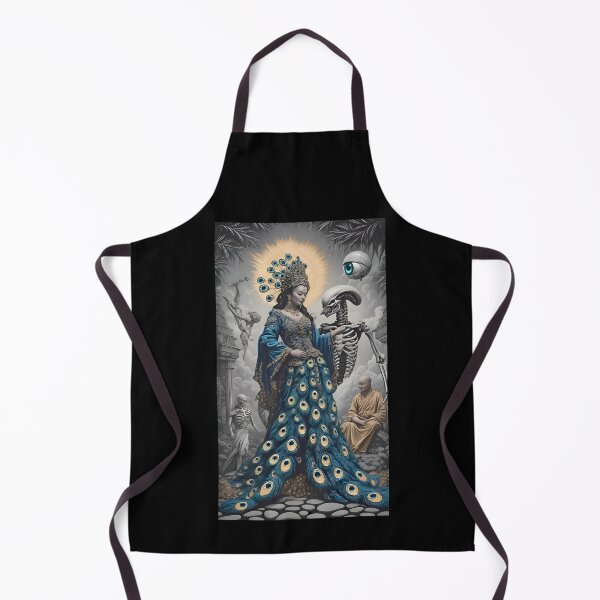 Item preview, The Peacock Queen Between Light and Shadow designed and sold by ArtstageAsia.