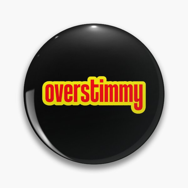 Item preview, Overstimmy, Overstimulated Yellow Outline Typography  designed and sold by Memes N Lore .