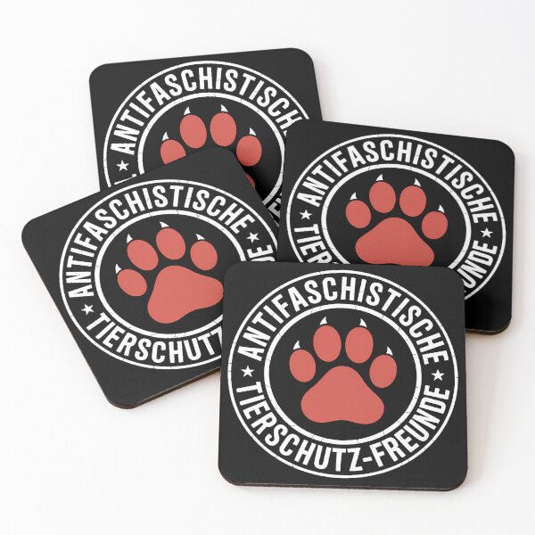 Item preview, Antifaschistische Tierschutz Freunde - Linke Antifaschismus Merch designed and sold by LoFizzy.