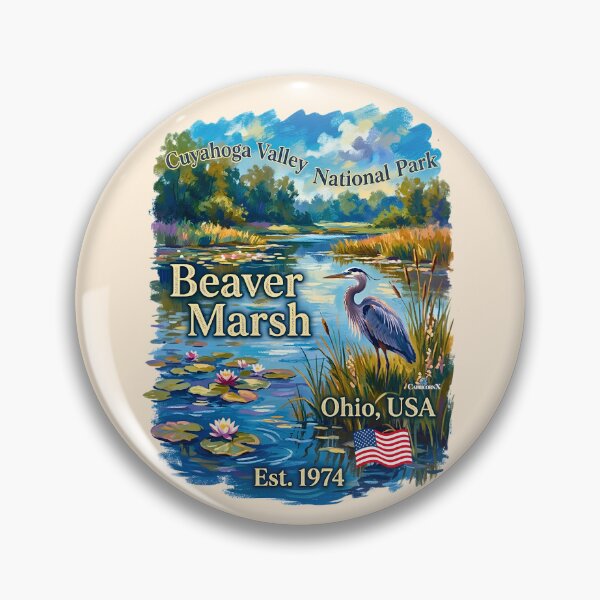 Item preview, Cuyahoga Valley Beaver Marsh designed and sold by EvergreenPark - Tee Studio.