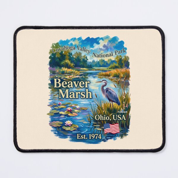 Item preview, Cuyahoga Valley Beaver Marsh designed and sold by EvergreenPark - Tee Studio.