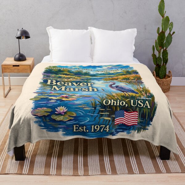 Item preview, Cuyahoga Valley Beaver Marsh designed and sold by EvergreenPark - Tee Studio.
