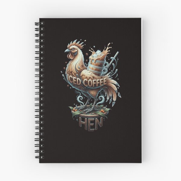 Item preview, Iced Coffee Hen designed and sold by SkrabinhoArt.
