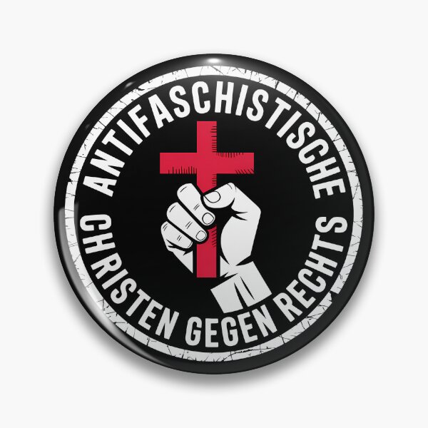 Item preview, Antifaschitische Christen gegen Rechts - Linke Antifaschismus Merch designed and sold by LoFizzy.