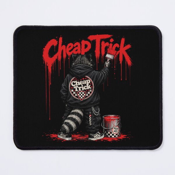 Item preview, Surrender to Street Art Raccoon Painter Cheap Trick Rock designed and sold by ZHISUART.