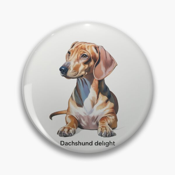 Item preview, Dachshund Watercolor Portrait designed and sold by JebliDesign.
