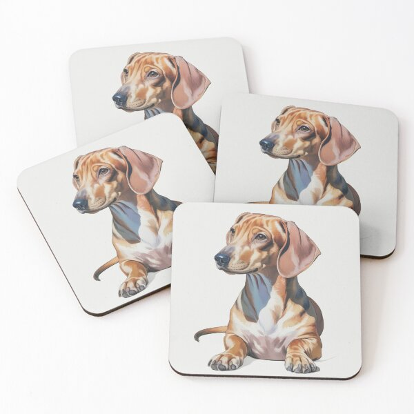 Item preview, Dachshund Watercolor Portrait designed and sold by JebliDesign.