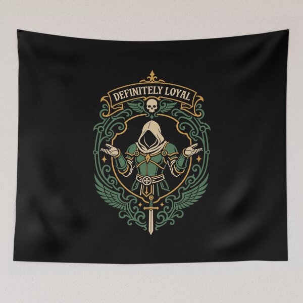 Item preview, Definitely Loyal Funny Wargaming designed and sold by pixeptional.