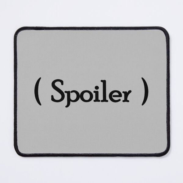 Item preview, Iconic Label - "Spoiler" Black Lettering designed and sold by cousinbessie.