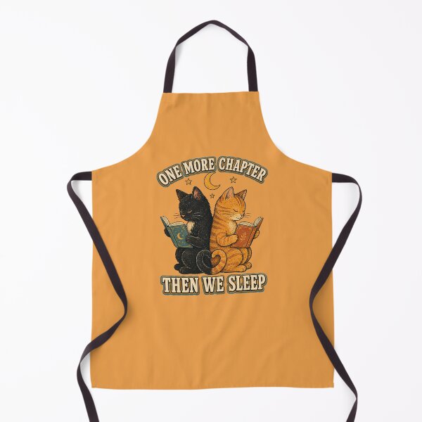 Item preview, One More Chapter Then We Sleep – Cute Reading Cats designed and sold by NinaCreator.