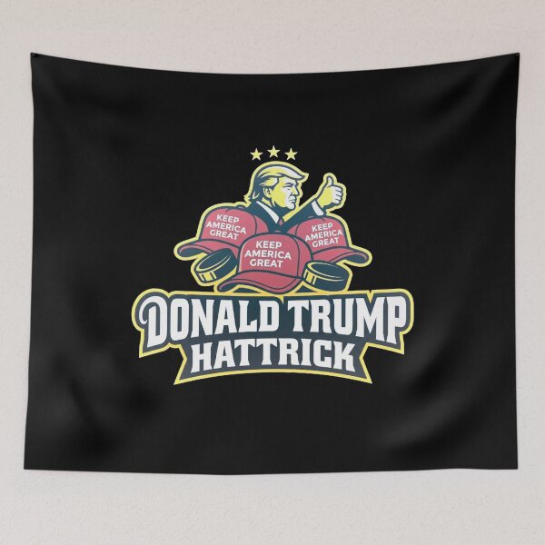 Item preview, Donald Trump Hattrick designed and sold by ReginaSeidman.