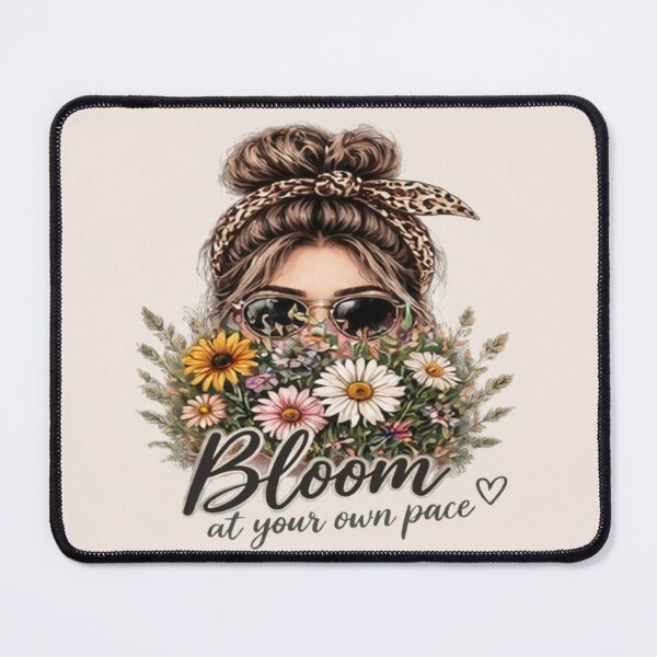 Item preview, Bloom At Your Own Pace Floral Girl designed and sold by FABIOLA1970.