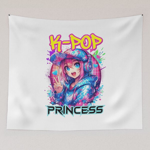 Item preview, K-Pop Princess Anime Girl designed and sold by jasonnewt.