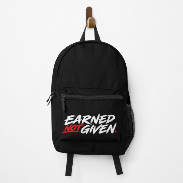 Item preview, Earned, Not Given. | Gym Motivation Quote | Fitness Typography Sticker designed and sold by ritach11.