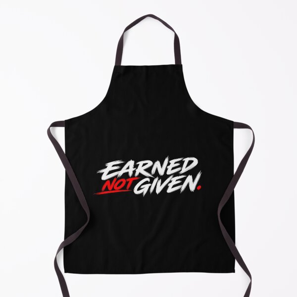 Item preview, Earned, Not Given. | Gym Motivation Quote | Fitness Typography Sticker designed and sold by ritach11.
