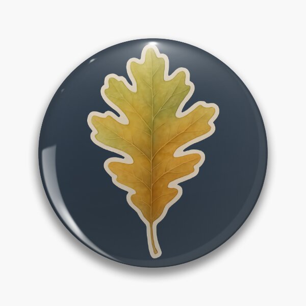 Item preview, Watercolor Botanical Leaves Nature Inspired Collection: White Oak designed and sold by PinUpPizzazz.