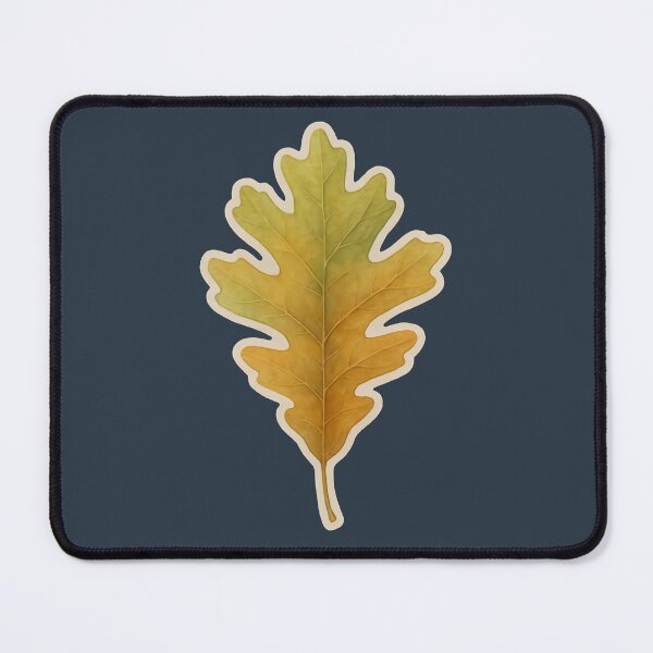 Item preview, Watercolor Botanical Leaves Nature Inspired Collection: White Oak designed and sold by PinUpPizzazz.