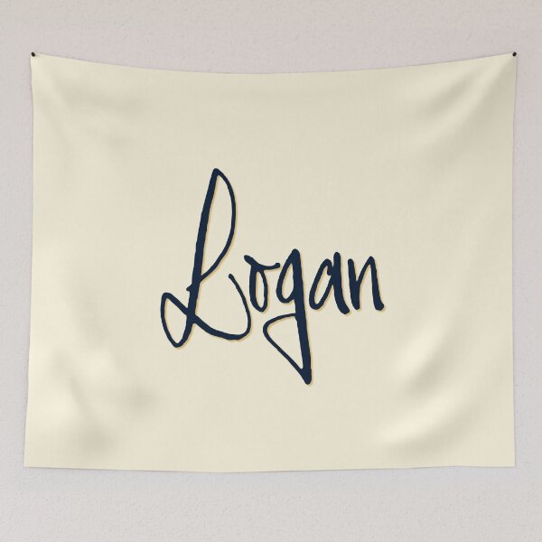 Item preview, LOGAN personalized type design designed and sold by CharlottePlaceArt.