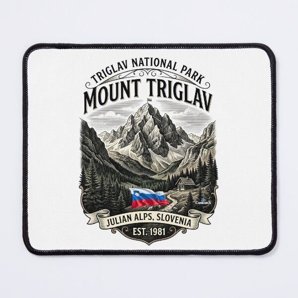 Item preview, Vintage Mount Triglav National Park designed and sold by EvergreenPark - Tee Studio.