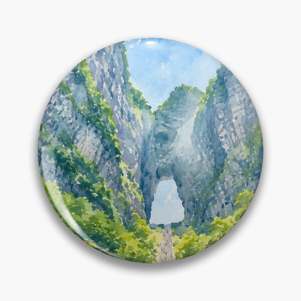 Item preview, Heaven's Gate (Tianmen Cave) designed and sold by HOMETOWN86.