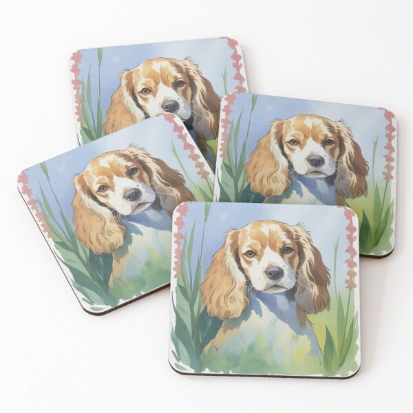 Item preview, Cocker Spaniel Art Portrait designed and sold by JebliDesign.