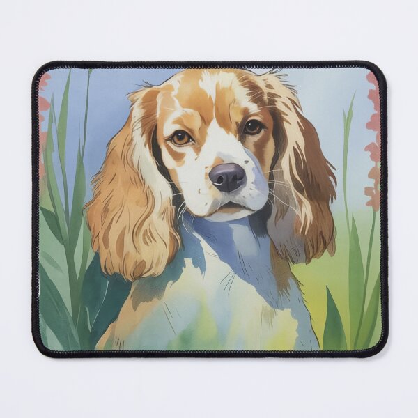 Item preview, Cocker Spaniel Art Portrait designed and sold by JebliDesign.