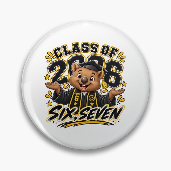 Item preview, Class of 2026 Funny Graduation Shirt | Grade 6 Wombat 2026 T-Shirt | Graduate Gift designed and sold by MotivatEd Learners.