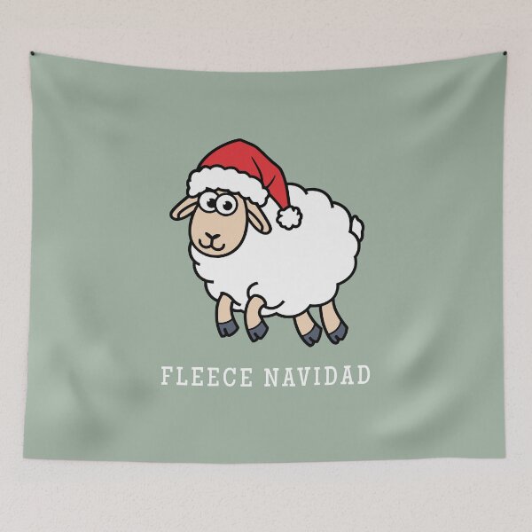 Item preview, Fleece Navidad Merry Christmas Faith Looks Good designed and sold by FaithLooksGood.