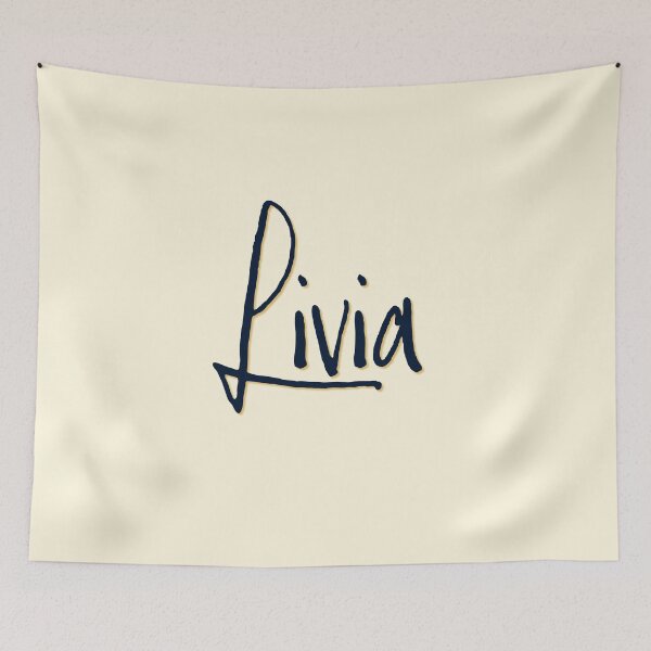 Item preview, LIVIA personalized type design designed and sold by CharlottePlaceArt.