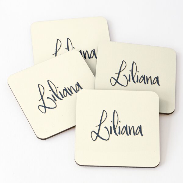 Item preview, LILIANA personalized type design designed and sold by CharlottePlaceArt.