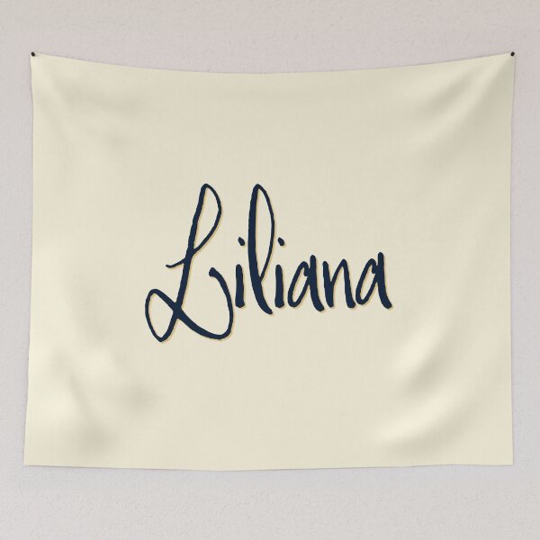 Item preview, LILIANA personalized type design designed and sold by CharlottePlaceArt.