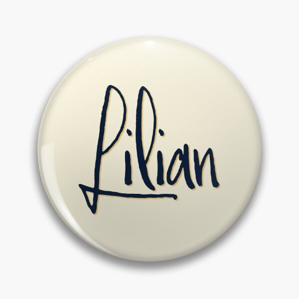 Item preview, LILIAN personalized type design designed and sold by CharlottePlaceArt.