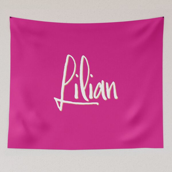 Item preview, LILIAN personalized type design designed and sold by CharlottePlaceArt.