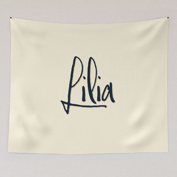 Item preview, LILIA personalized type design designed and sold by CharlottePlaceArt.