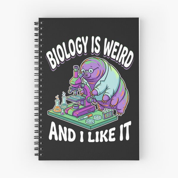 Item preview, Biology Is Weird Tardigrade - Biology Teacher Student Lab Tech Gift designed and sold by SplashTastic.