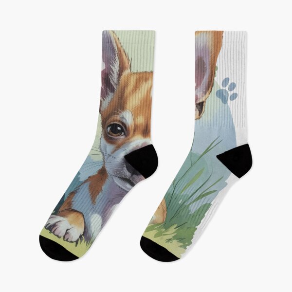 Item preview, Chihuahua Watercolor Portrait designed and sold by JebliDesign.